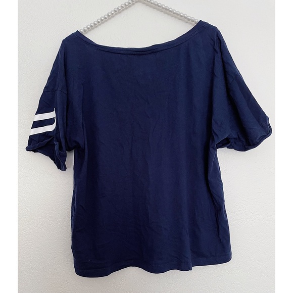 GAP Navy Oversized T-Shirt - Picture 3 of 5